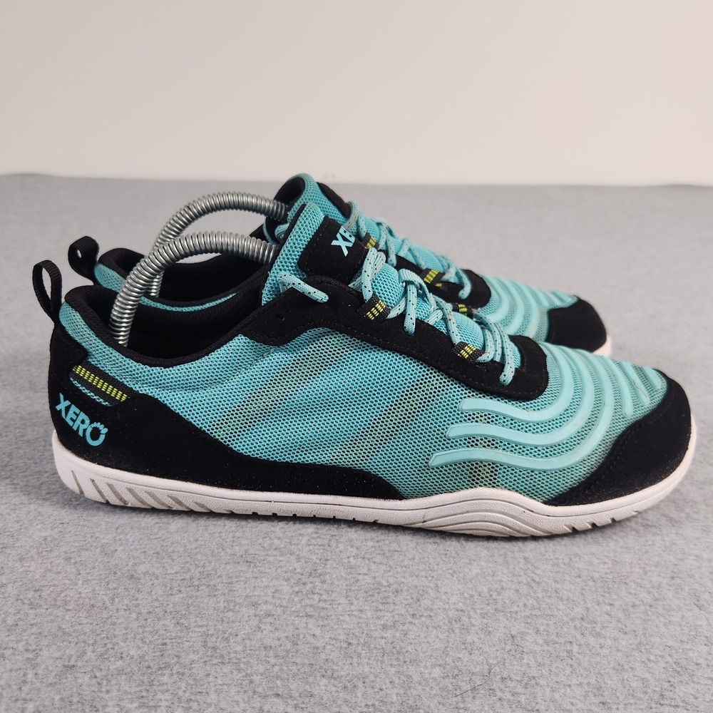 Xero Shoes Womens Size 10 Blue Black 360 Barefoot Minimalist Running Zero Drop